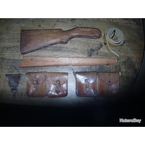 MAS 49 Mas 49/56 crosse garde main  bretelle cartouchieres