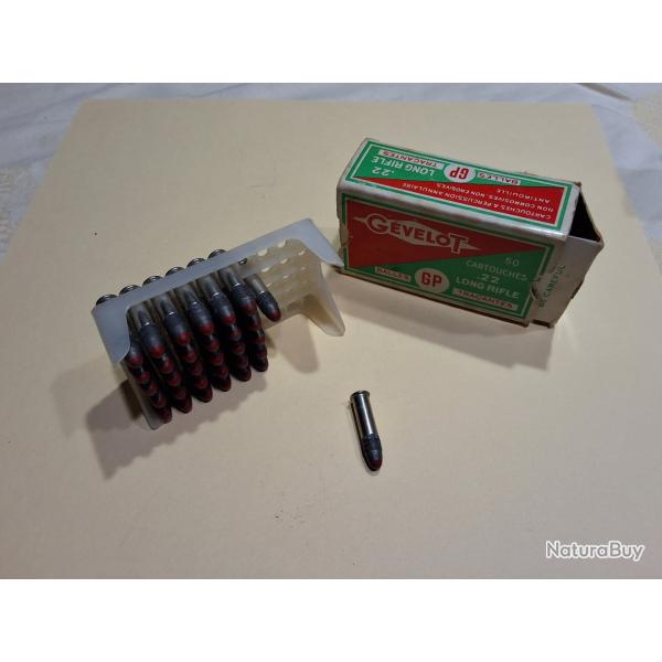 Boite de 32 Cartouches 22lr TRACANTES Collectionneur G�velot Balles GP Tracantes