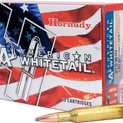 Balles Hornady American Whitetail 270 Win 130 gr