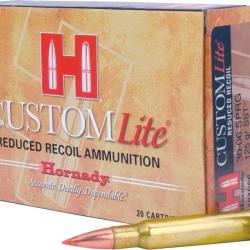 Balles Hornady Custom Lite 30-06 Sprg 125 gr