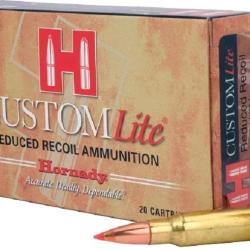Balles Hornady Custom Lite 308 Win 125 gr
