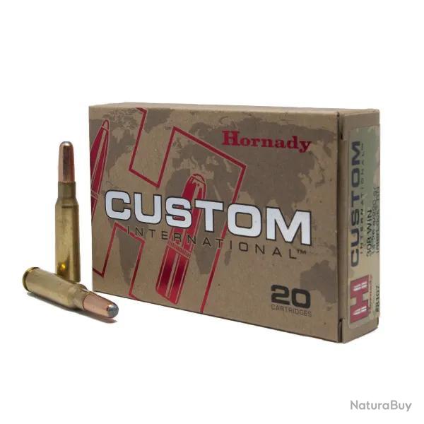 Balles Hornady Custom International 308 Win 220 gr