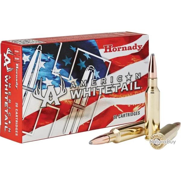 Balles Hornady American Whitetail 6,5 Cdm 129 gr