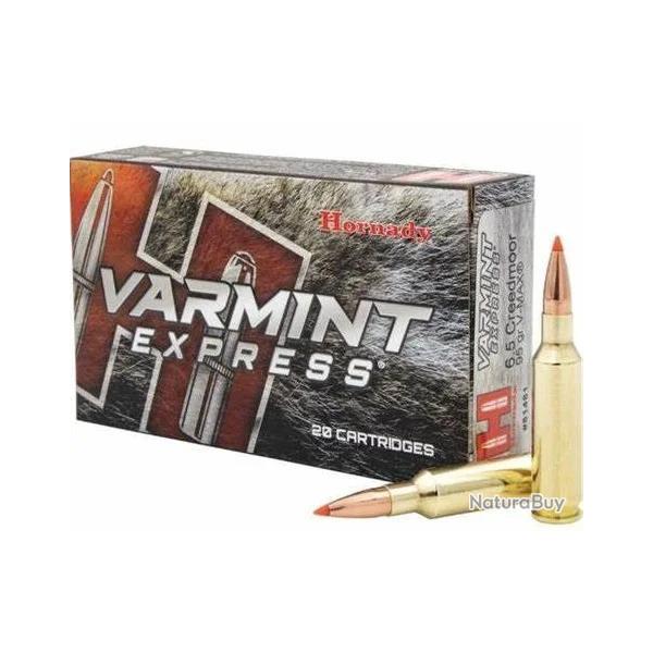 Balles Hornady Varmint Express 6,5 Cdm 95 gr