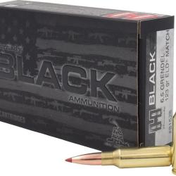 Balles Hornady Black 6,5 mm Grendel 123 gr