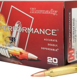 Balles Hornady Superformance SST 7 RM 154 gr