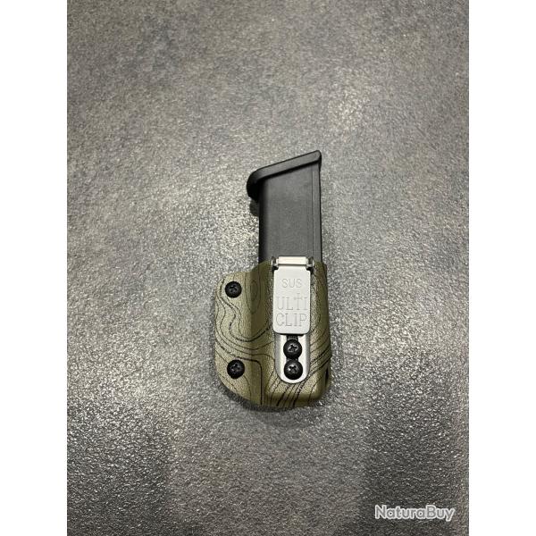 Porte chargeur Glock 17-19 port discret