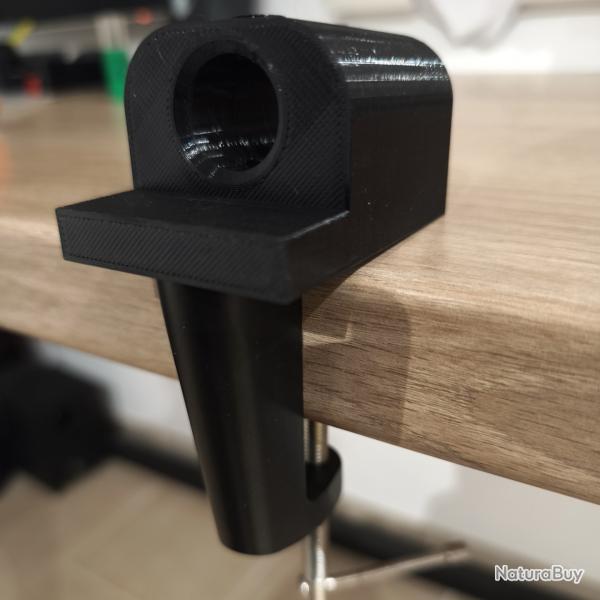 Kit support de fusil fluo - pince