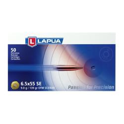 LAPUA 6.5X55 SWEDISH SCENAR 139GR X50 GB458