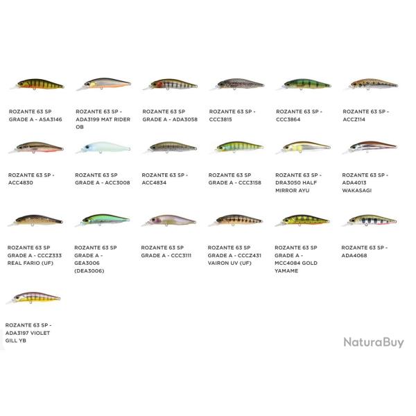 ROZANTE 63 SP GRADE A ACCZ114