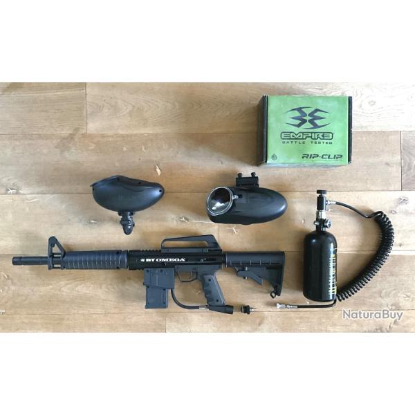 Lanceur paintball BT Omega avec les options