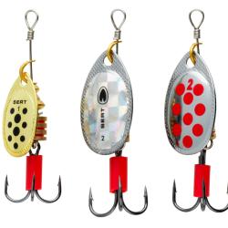 Kit Cuillers Tournantes SRT Spoony Special Perche FW26