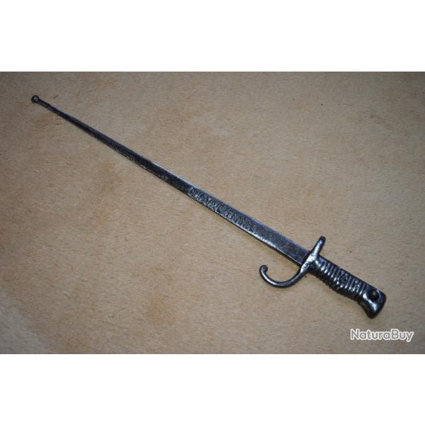 Rare  ba�onnette  pour fusil scolaire vector Garrigues