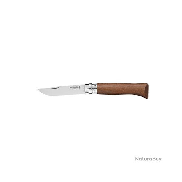 Couteau de poche Opinel Tradition Luxe Inox N�08 - Noyer