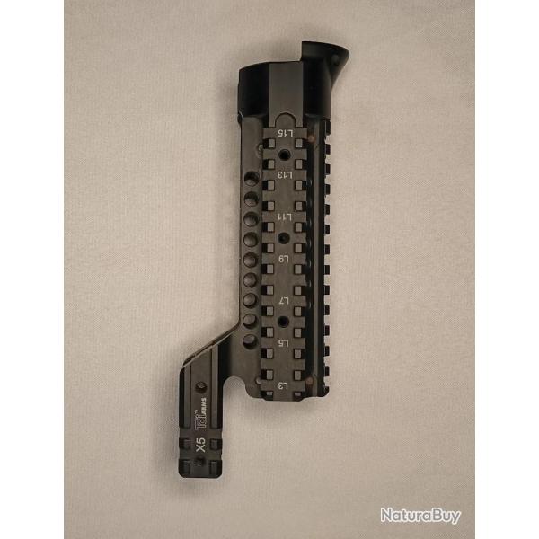 Rail garde main quadruple alu MP5 Tdi Arms CAA tactical