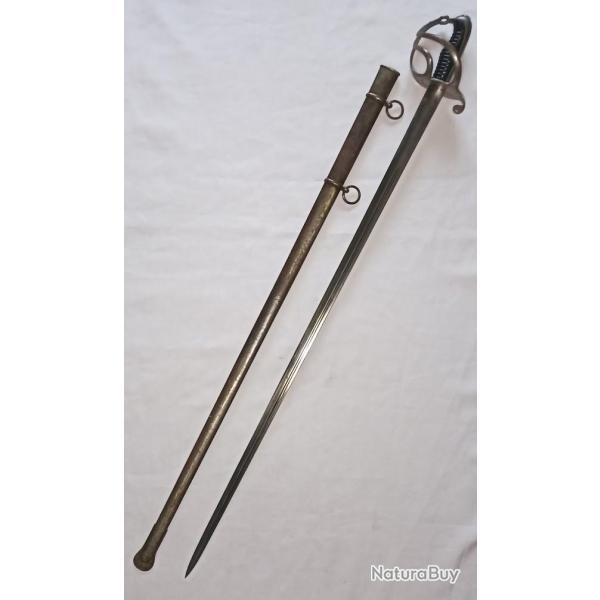 Sabre Officier troupes � pied Arm�e d'Afrique Klingenthal COULAUX 1868