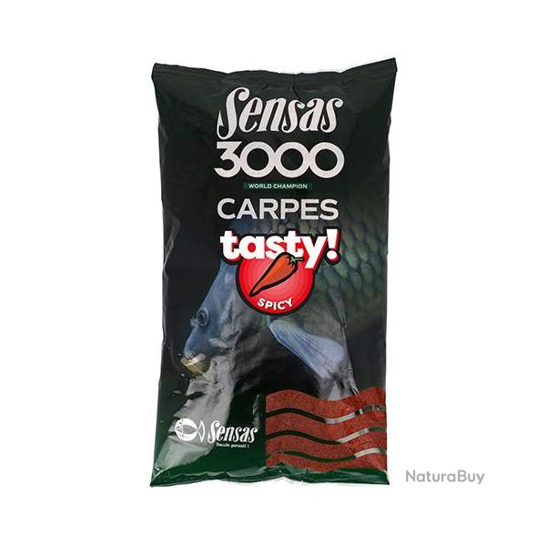 Method Mix Sensas 3000 Carp Tasty Spicy 1kg