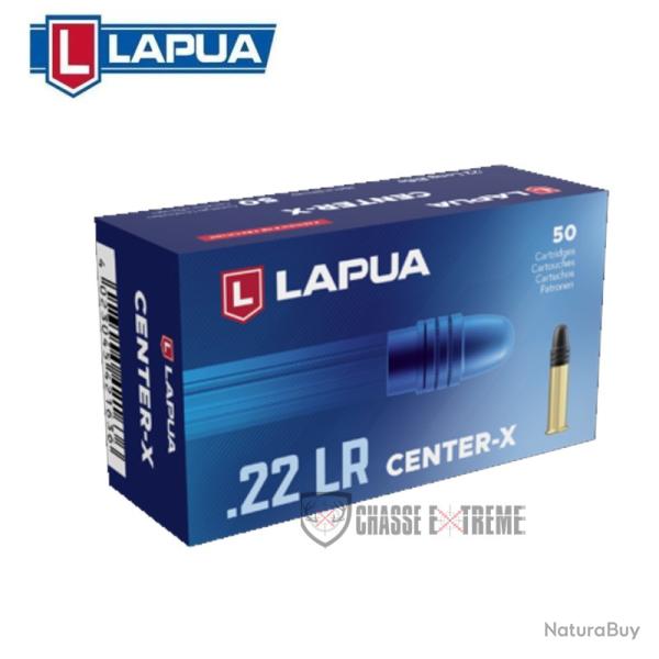 50 Munitions LAPUA Center-X 40Gr Cal 22 Lr