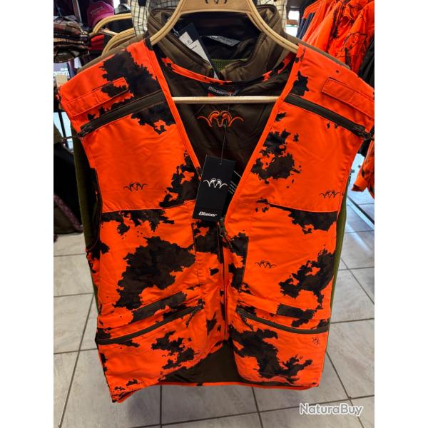Gilet blaser Kalle Blaze camo orange