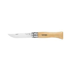 Opinel N°09 Tradition Inox - Couteau de poche pliant - Manche Hêtre - Lame 9 cm