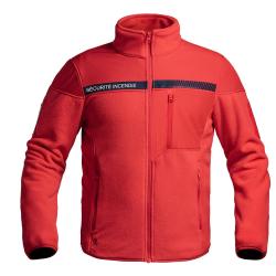 VESTE POLAIRE S&Eacute;CURIT&Eacute; INCENDIE S&Eacute;CU ONE ROUGE