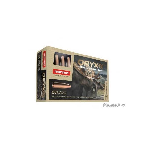 Cartouches NORMA cartouche 9.3X62 ORYX 285GR 18.5g x20
