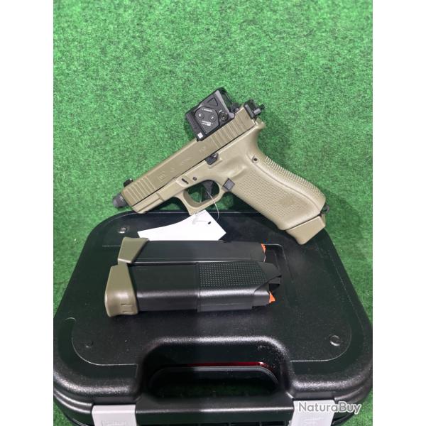 Pistolet Glock 45 cal 9x19 point rge aimpoint