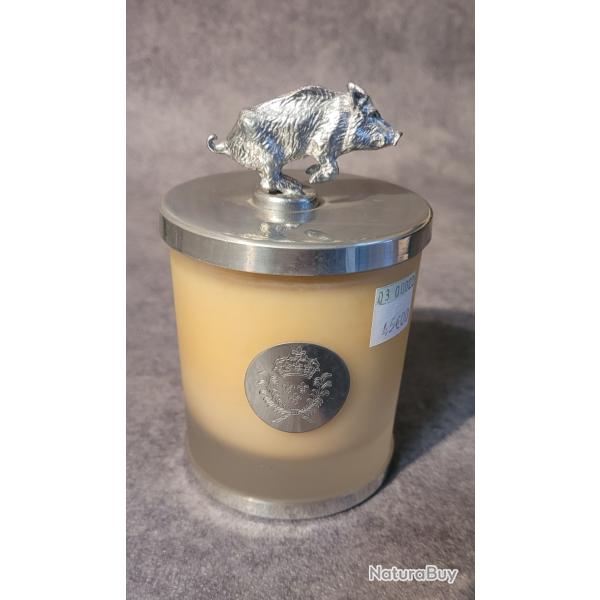 Bougie SANGLIER en tain