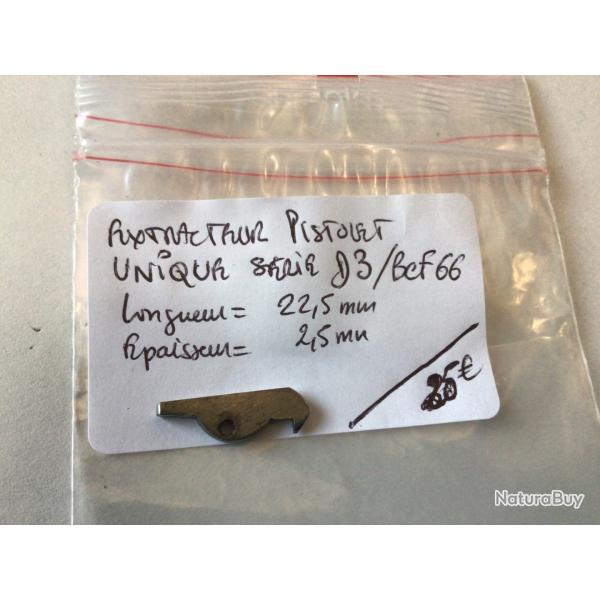 VENDU PAR LE-CUIRASSIER EXTRACTEUR  POUR PISTOLET UNIQUE D3