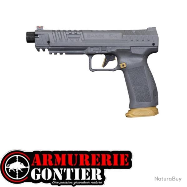 pistolet canik sfx competition co2 c50 silver/gold