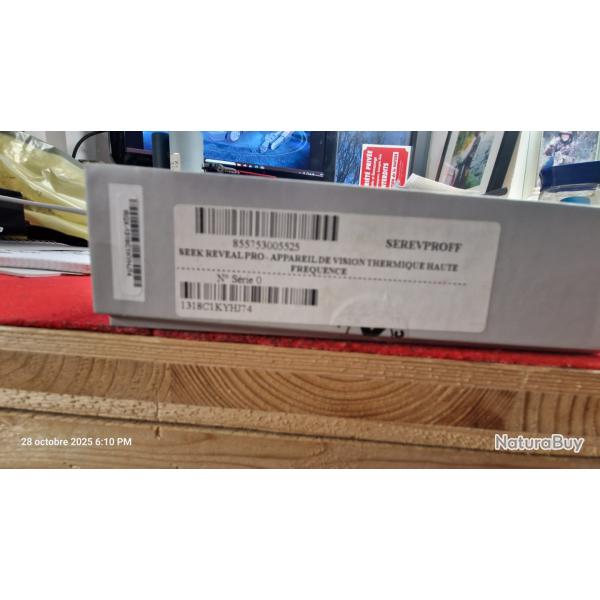 camera thermique seek thermal reveal pro recherche animaux