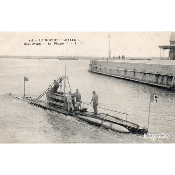 CPA - LA ROCHELLE-PALLICE - Sous - Marin " Le Phoque " N�4139