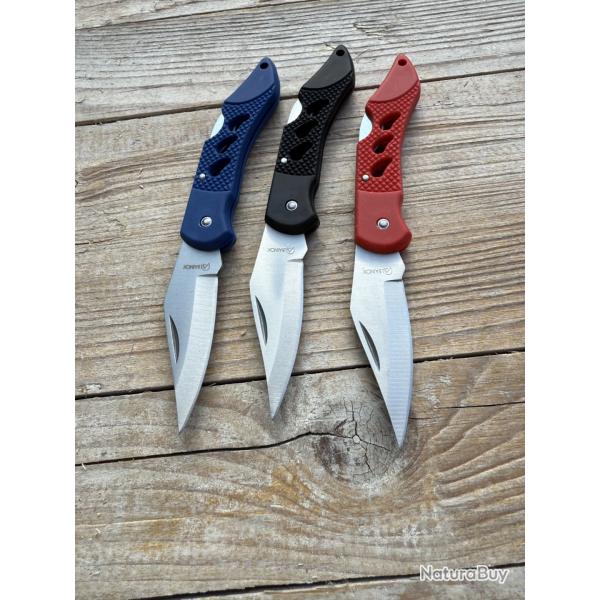 Lot de 3 Couteaux Albainox pliants  16.80 cm