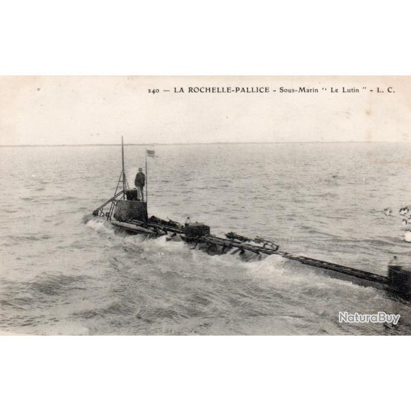 CPA - La ROUCHELLE-PALICE- Sous-Marin " Le Lutin "-N�4143