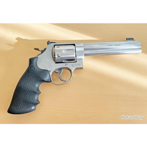 Tr�s rare Revolver Smith & Wesson S&W 629-5 Classic Power Port 44 Magnum 6,5 pouces Double Action