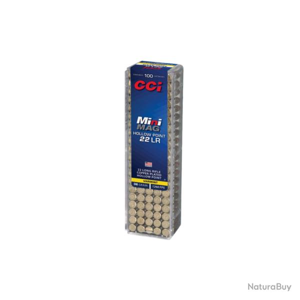 CCI Mini Mag HP 36 Grains - Boite de 100