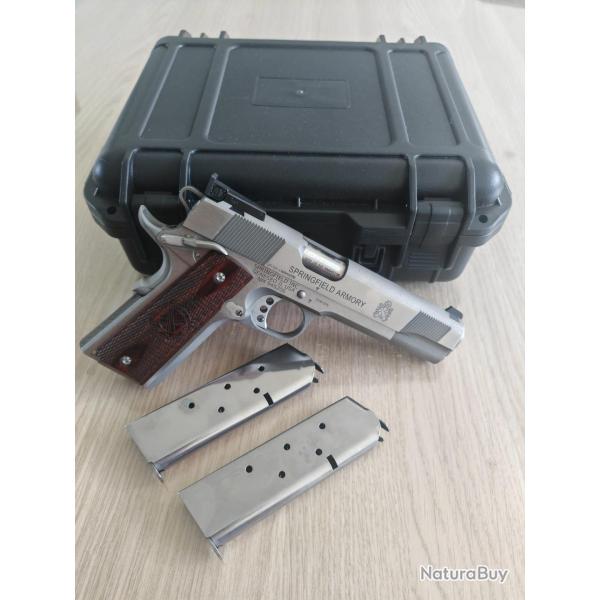 Pistolet SPRINGFIELD Armory 1911 Loaded Target Inox 5" cal.45 ACP