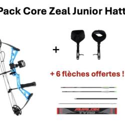 Pack arc &agrave; poulies Core Zeal Junior Vert