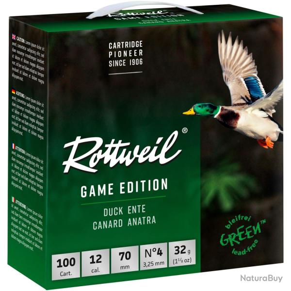 12/70 Game Edition Canard 3,25mm 32g plomb N�4 (Calibre: 12/70)