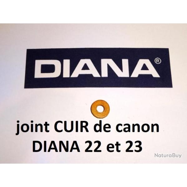 joint de canon CUIR DIANA 22 DIANA 23 air comprim� 4.5 mm - VENDU PAR JEPERCUTE (b15075)
