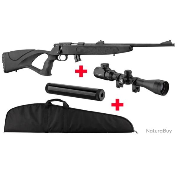 Pack Carabine 22 LR BO CR501 + Lunette + Accessoires