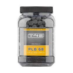 Billes pour arme de d&eacute;fense T4E Synth&eacute;tiques pour plinking - Cal. 68 x500