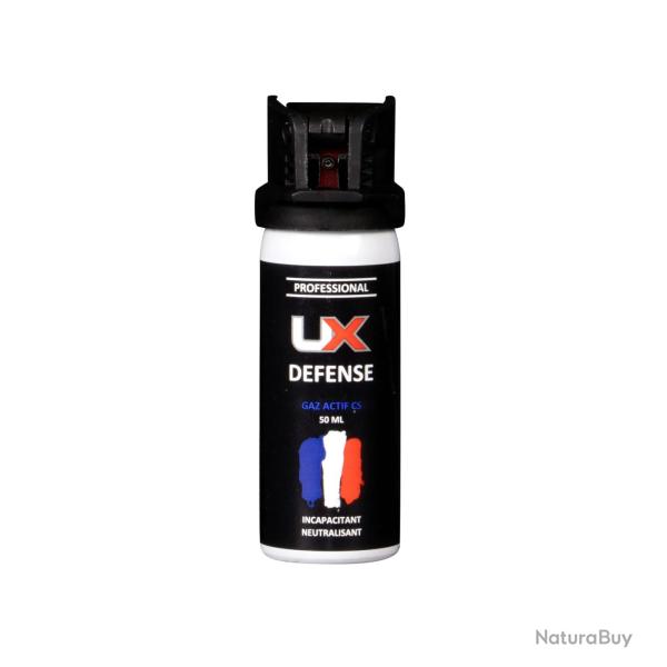 Bombe de d�fense UX - 50 ml - Gaz CS