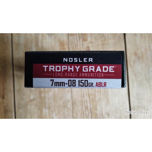 7mm-08 rem Nosler 150gr accubond - bte 20
