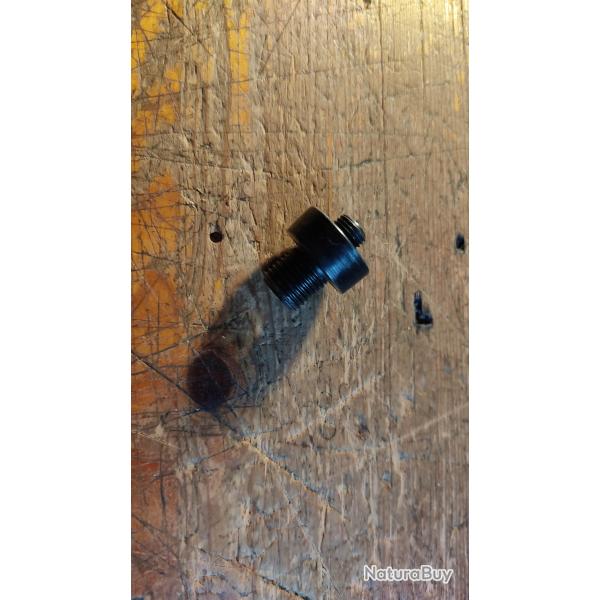 Adaptateur silencieux 1/2x20 UNF vers M9x100