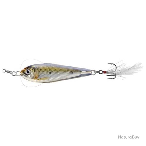 Poisson Nageur Live Targer Flutter Shad 5cm 205 - Silver Bronze