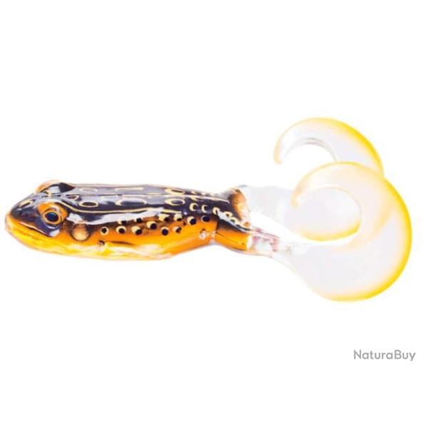 Leurre Souple Live Target Freestyle Frog 7,5cm FireTip Orange