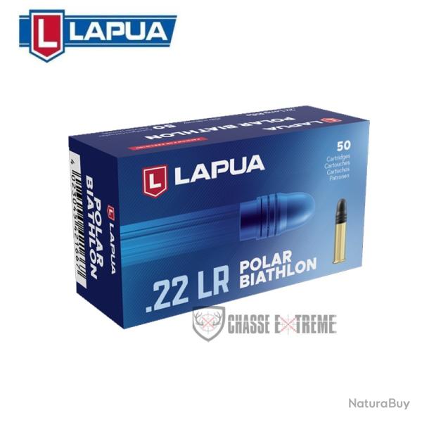 50 Munitions LAPUA Polar Biathlon 40Gr Cal 22 Lr