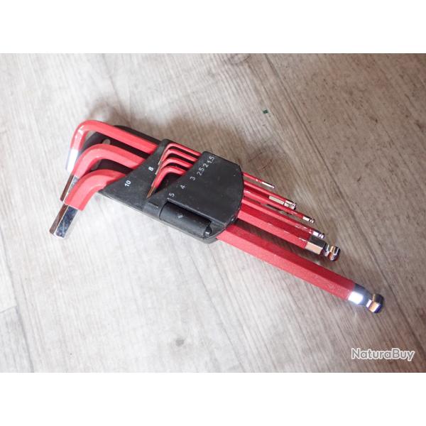 Set de Clefs Allen + kit transport