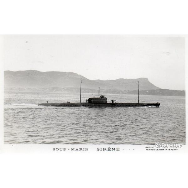 CPA - Marine de Guerre - " SIRENE  "  Sous-Marin  N�4144